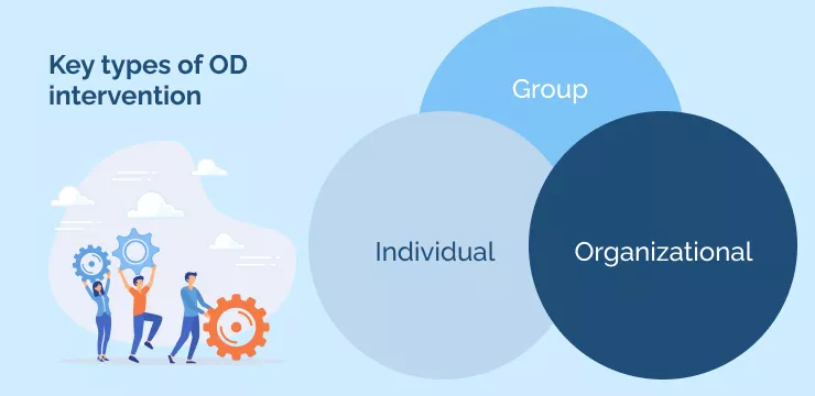 Key types of OD intervention